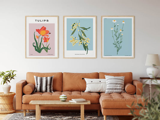 Botanical Posters | Mix of Tulips | wallstorie