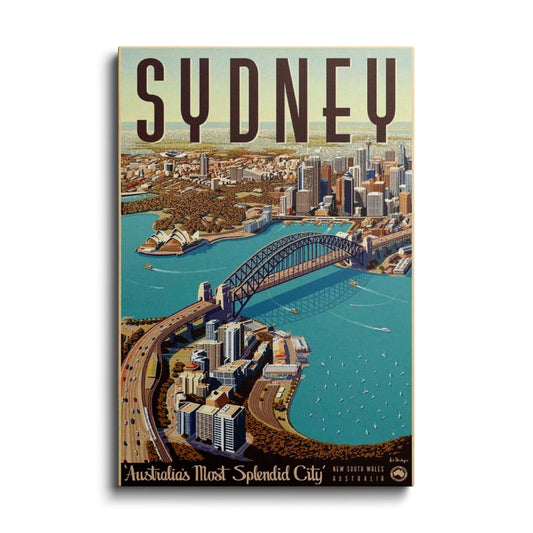Travel Art | Australias Most Splendid City-Sydney | wallstorie
