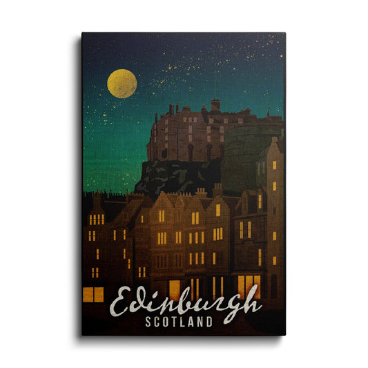 Travel Art | Edinburgh Scotland | wallstorie