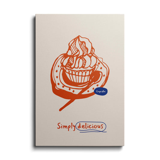 Kitchen prints | Simply Delicious | wallstorie