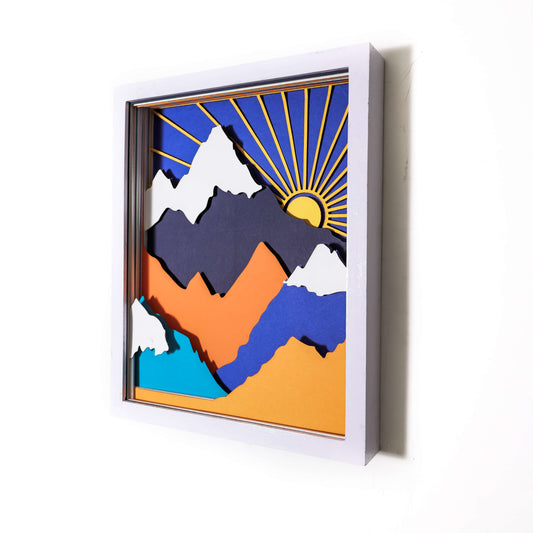 Paper Art | Mountain | wallstorie