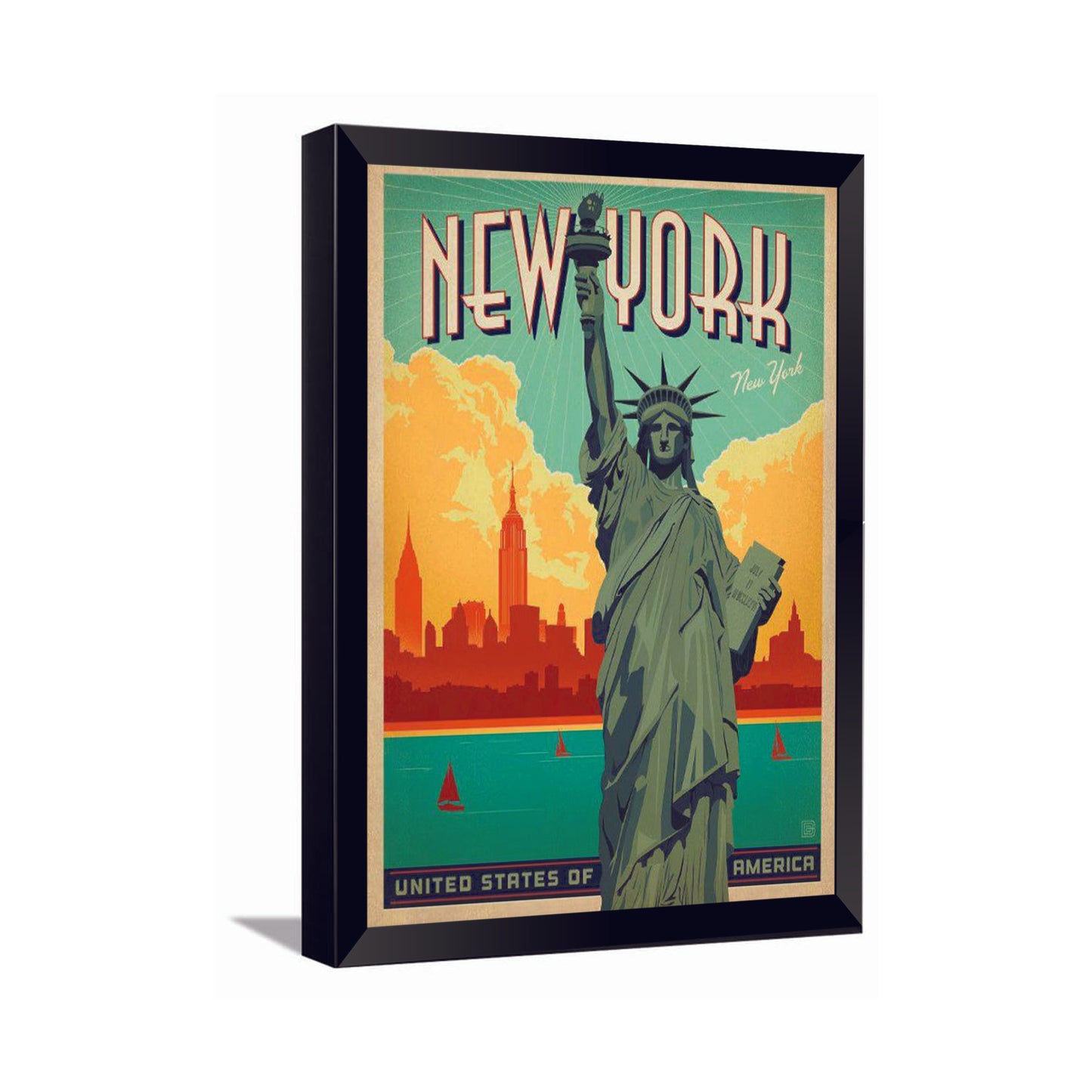 New York United States of America---