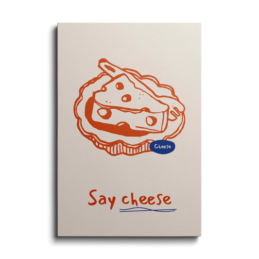 Kitchen prints | Say Cheese | wallstorie