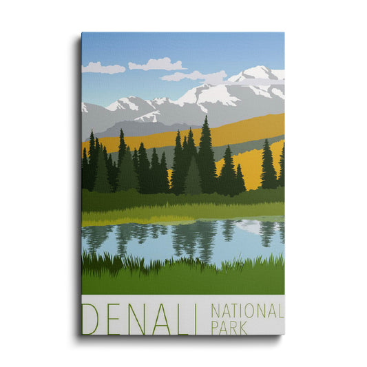 Travel Art | Denali National Park | wallstorie