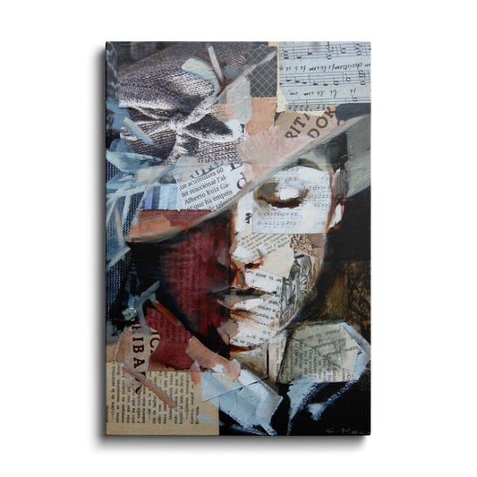 Collage Art | Newspaper Art | wallstorie