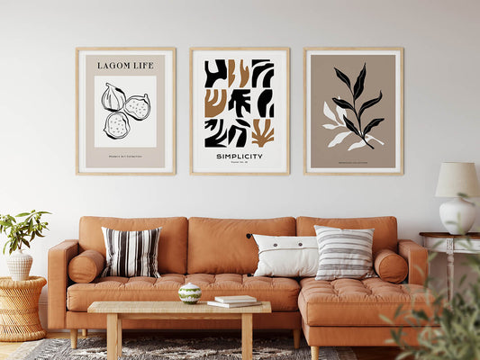 Simplicity Posters | LAGOM LIFE | wallstorie