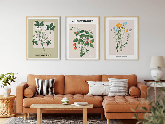 Botanical Posters | Fruits & Flowers | wallstorie