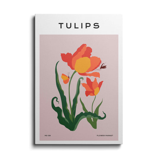 Botanical prints | Tulips | wallstorie
