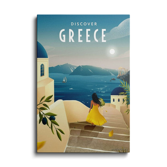 Travel Art | Discover Greece | wallstorie