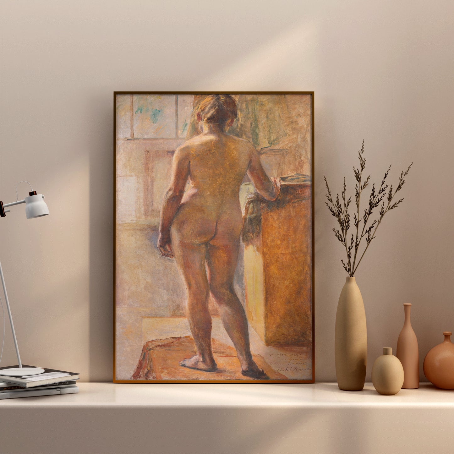 Impressionist Nude Lady---