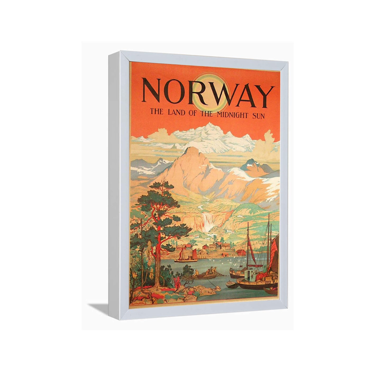Norway The Land Of The Midnight Sun---