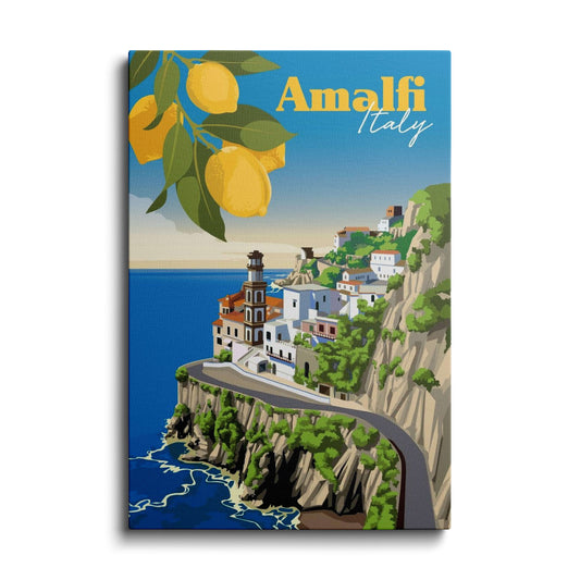Travel Art | Amfali Italy | wallstorie