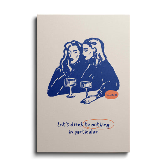 Kitchen prints | Drink to Nothing | wallstorie