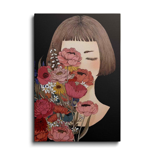 Collage Art | Smell of the Flowers | wallstorie