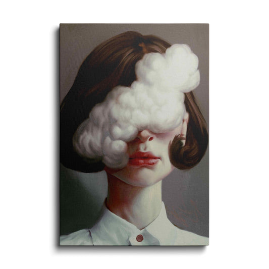 Collage Art | Cloud Face | wallstorie