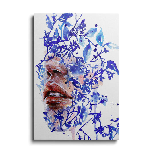 Collage Art | Flower Vains | wallstorie