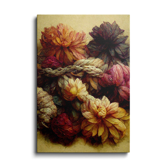 AI art | Dahlia Maxican Flower | wallstorie