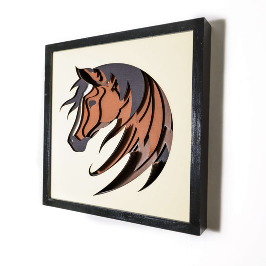 Paper Art | Horse | wallstorie