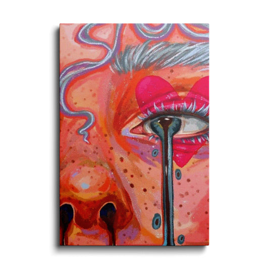 Collage Art | Bleeding Eye | wallstorie