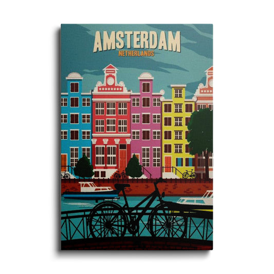 Travel Art | Amsterdam Netherlands | wallstorie