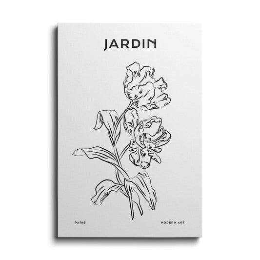 Line art | Jardin - 2 | wallstorie
