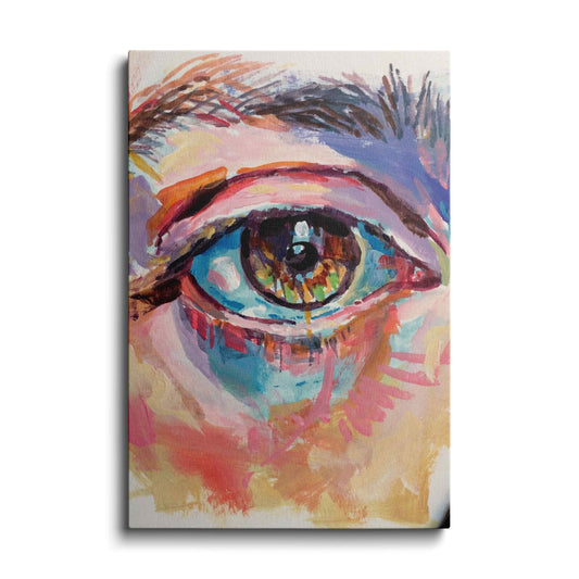 Collage Art | Eye Painting | wallstorie