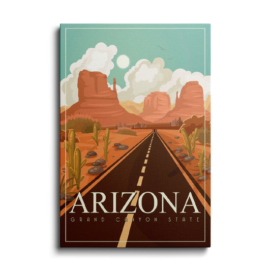 Travel Art | Arizona Grands Canyon State | wallstorie