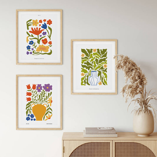 Summer Posters | Cluster of Flowers | wallstorie