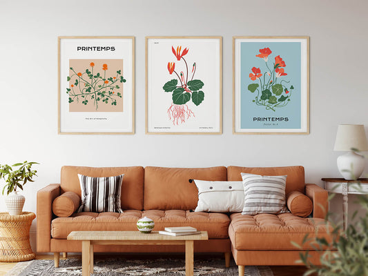 Botanical Posters | Love of Orange | wallstorie