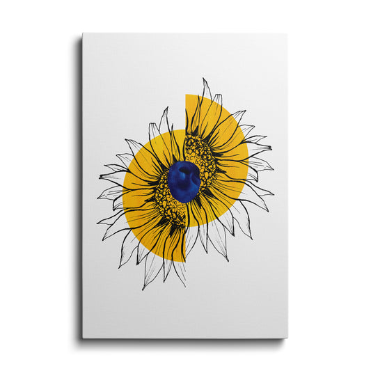 Botanical prints | Division Of Sunflower | wallstorie