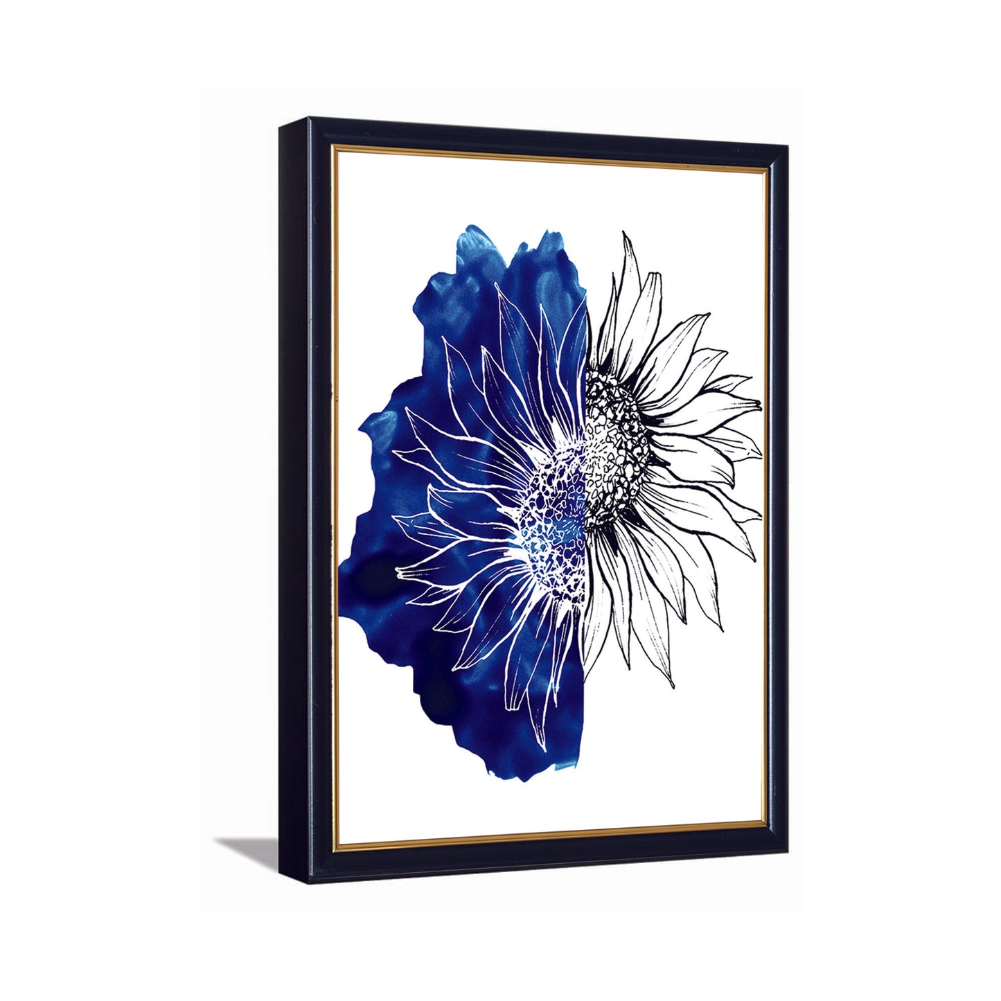 Blue Shade Sunflower---
