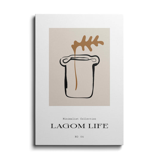 Simplicity Art | Lagom Life - Pot | wallstorie