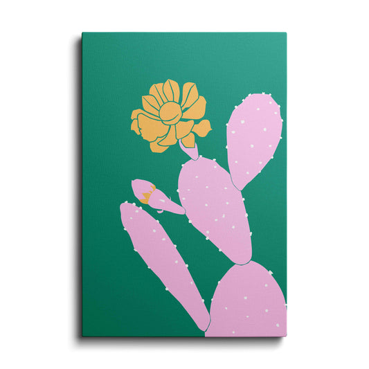 Wildlife painting | Cactus Flower | wallstorie