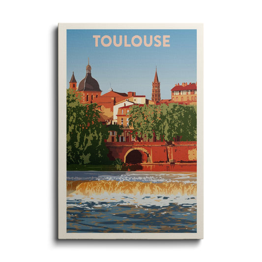Travel Art | Toulouse | wallstorie