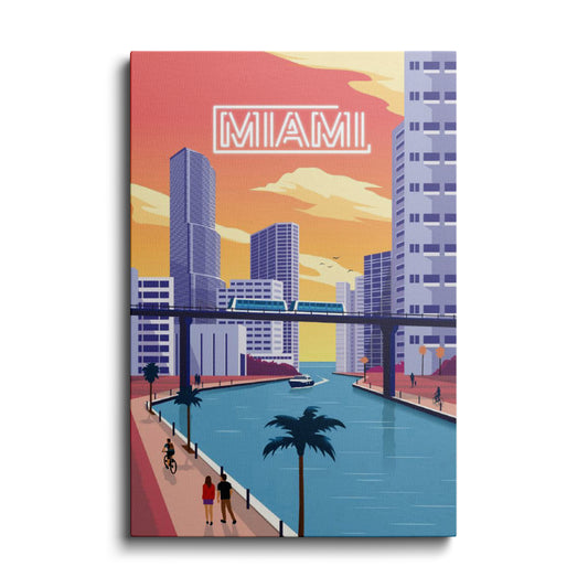 Travel Art | Miami | wallstorie