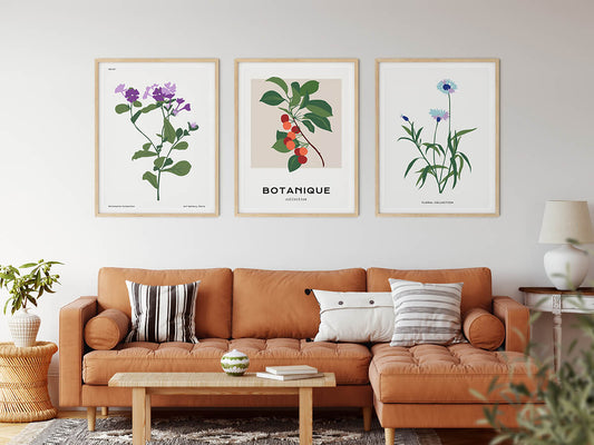 Botanical Posters | The Green Garden | wallstorie