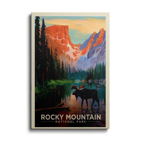 Travel Art | Rocky Mountain National Park | wallstorie