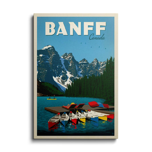 Travel Art | Banff Canada | wallstorie