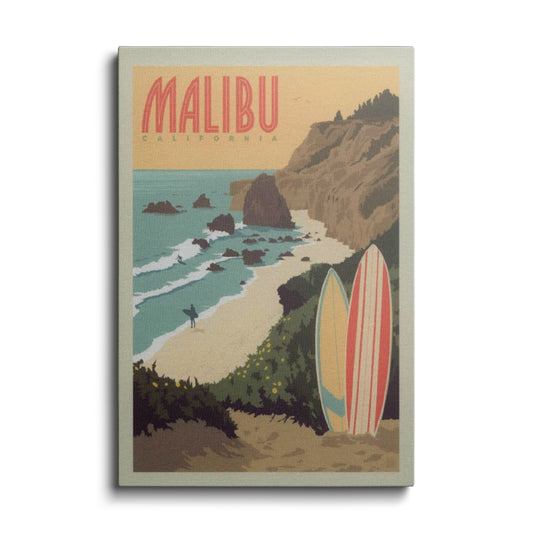 Travel Art | Malibu California - 2 | wallstorie