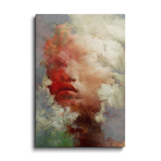 Collage Art | Dreaming the cloud | wallstorie