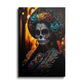 Gorgeous Colorful Skull Lady