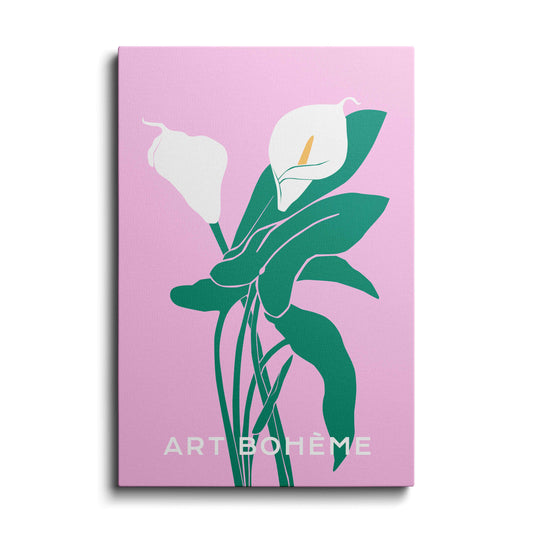 Wildlife painting | Calla Lily | wallstorie