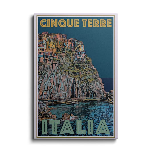 Travel Art | Cinque Terre Italy | wallstorie