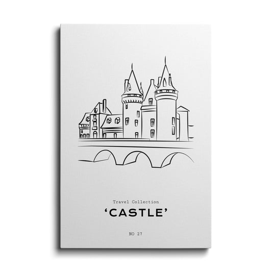 Line art | Castel | wallstorie