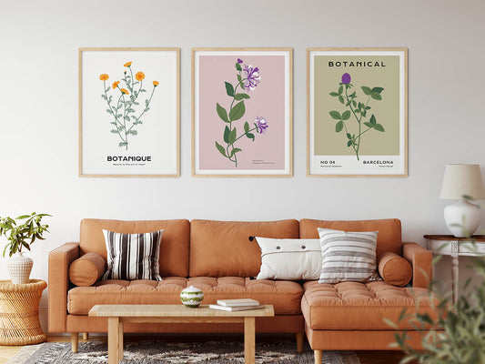 Botanical Posters | Botanical Green | wallstorie